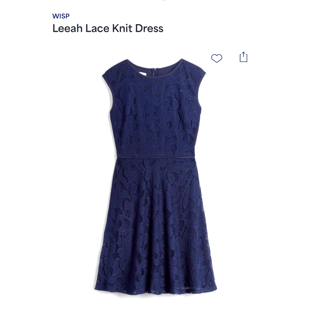Leeah Lace Knit Dress- Size 18W. Excellent Condition!